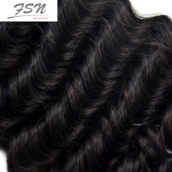 deep wave unprocessed Hair weaving - Virgin Human hair