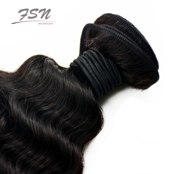 deep wave unprocessed Hair weaving - Virgin Human hair