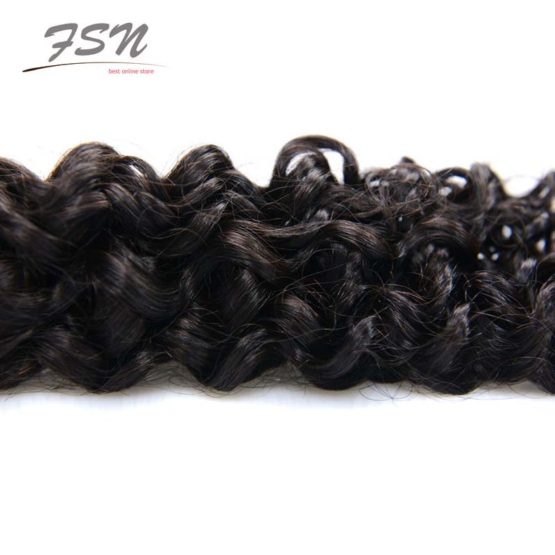 deep curly unprocessed Hair weaving - Virgin Human hair