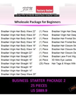 Virgin Hair Package 2 For Business Beginners