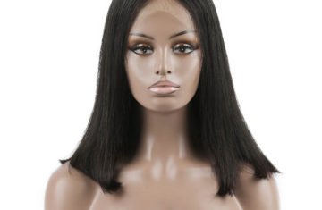 Brazilian Virgin Hair Straight Full Lace Bob Wigs