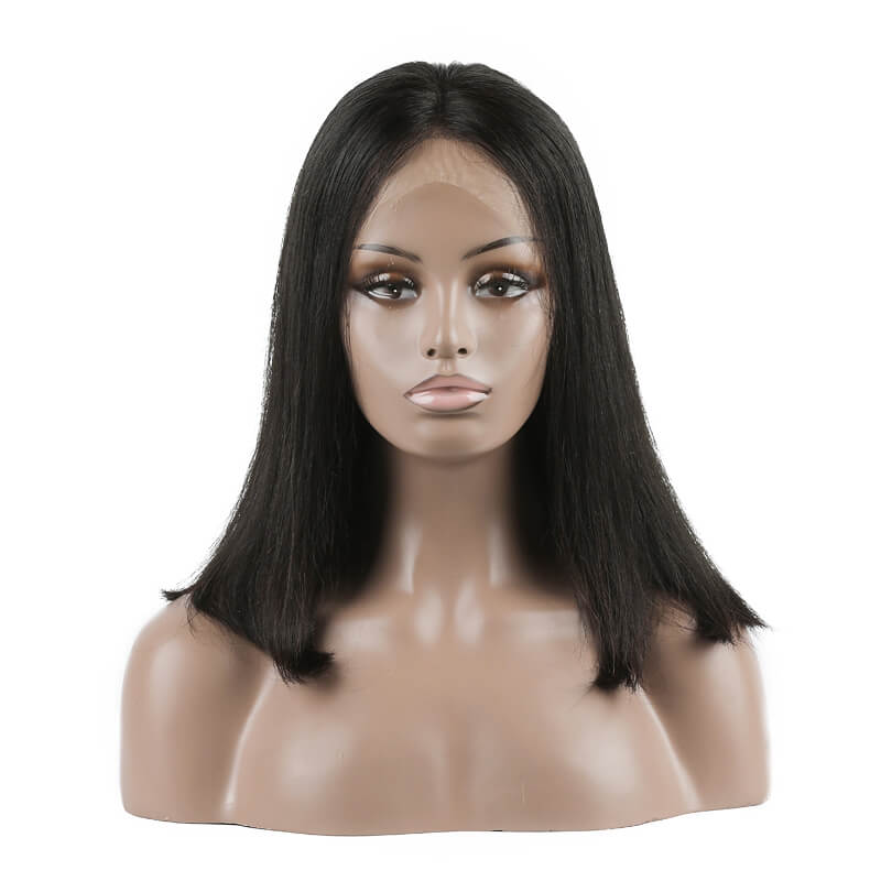 360 Full Lace Front Wig Brazilian Straight Human Hair Wigs for