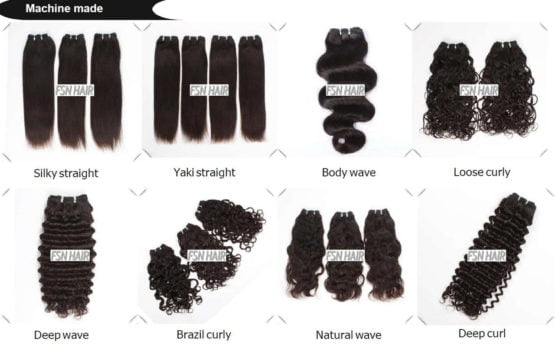 Virgin Brazilian Hair Bundles-CURL & WAVE