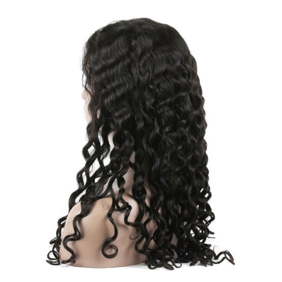 Virgin Brazilian Hair Water Wave Full Lace Wigs