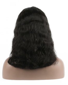Brazilian Virgin Hair Full Lace Body Wave Bob Wigs