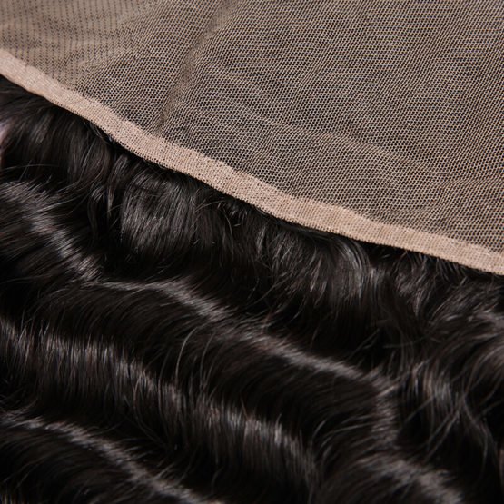 wholesale malaysian hair Water Wave Lace Frontal