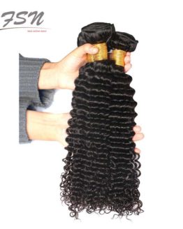 Brazilian Deep Wave Virgin Hair Weave