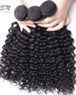Brazilian Deep Curly Virgin Hair Weave