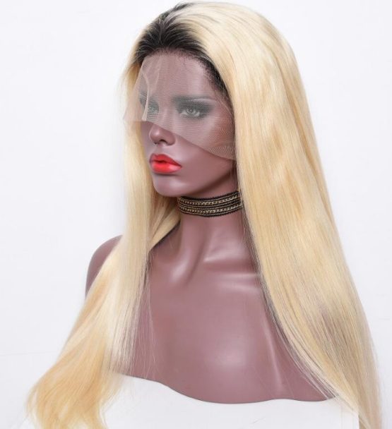1b/613 Bleach Blonde Lace Front Wigs