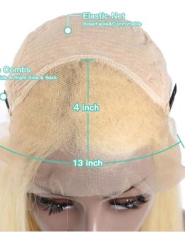 613 Bleach Blonde Lace Front Wigs