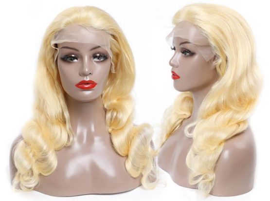613 Bleach Blonde Lace Front Wigs